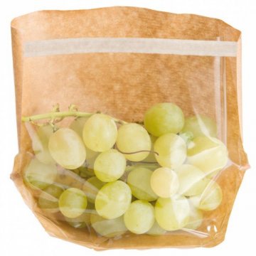 SACCHETTI "TURTLE PACK" 20x15x4/4 CM AVANA PZ 100